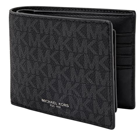 michael kors sale billfold wallet men|Michael Kors slim billfold wallet.